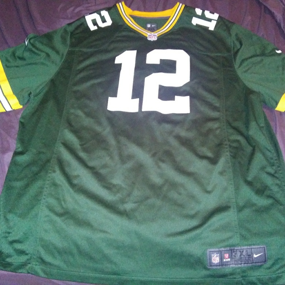 Green Bay packers Aaron Rodgers jersey